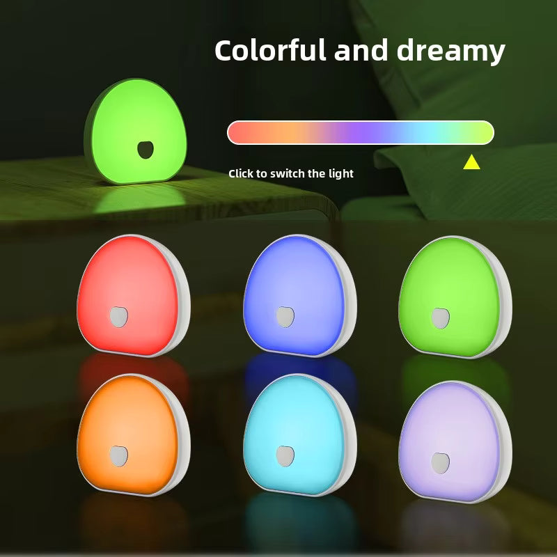 SHELPER White Noise Sound Machine with RGB Night Light