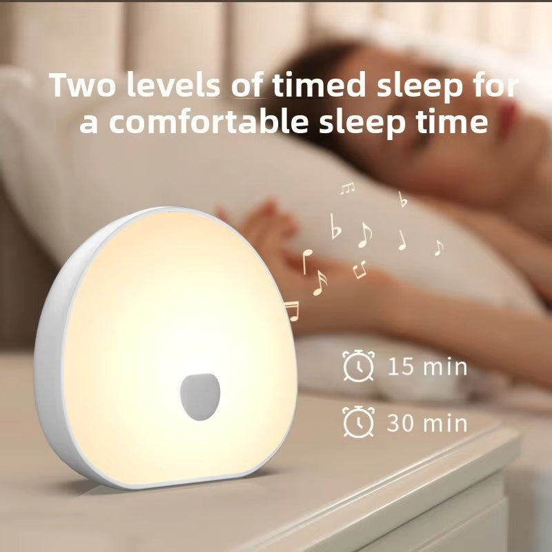 SHELPER White Noise Sound Machine with RGB Night Light