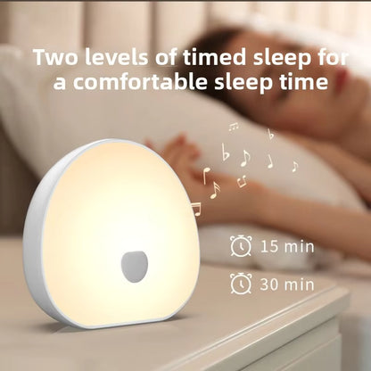 SHELPER White Noise Sound Machine with RGB Night Light