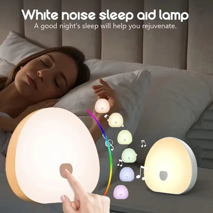 SHELPER White Noise Sound Machine with RGB Night Light